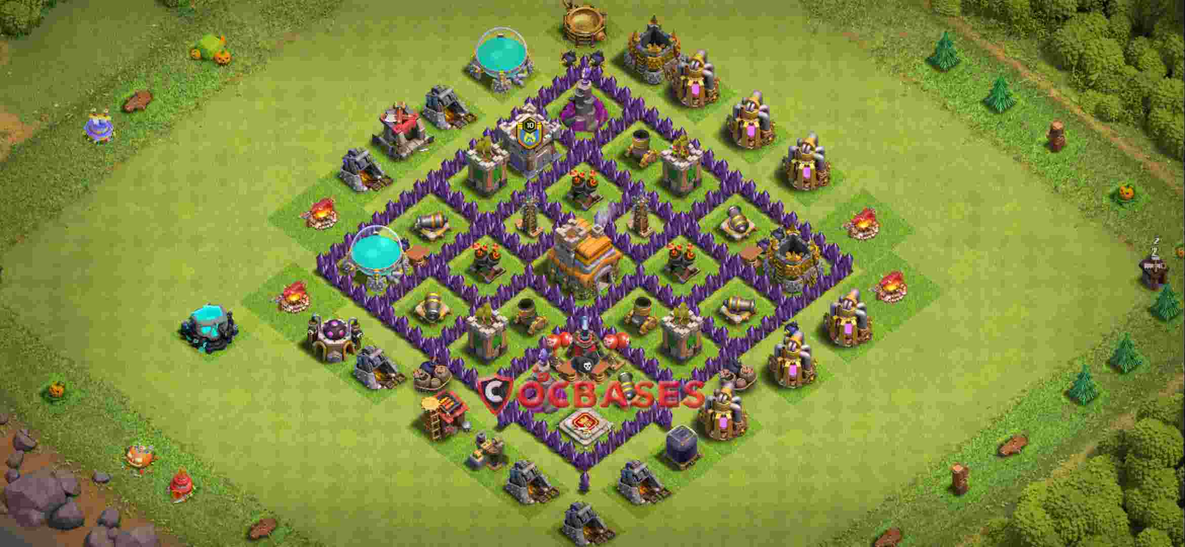 Town Hall 7 Base – Layout id: yyuf6 base layout