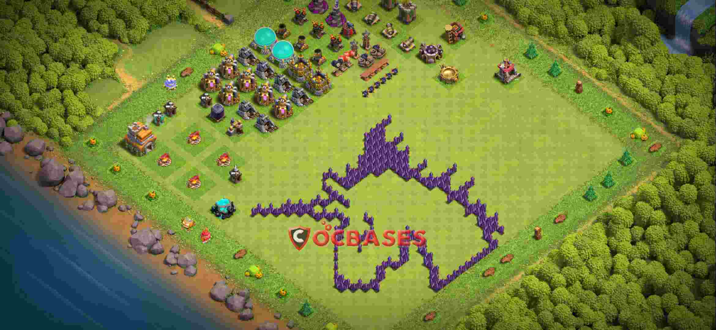 Town Hall 7 Base – Layout id: 6wc32 base layout