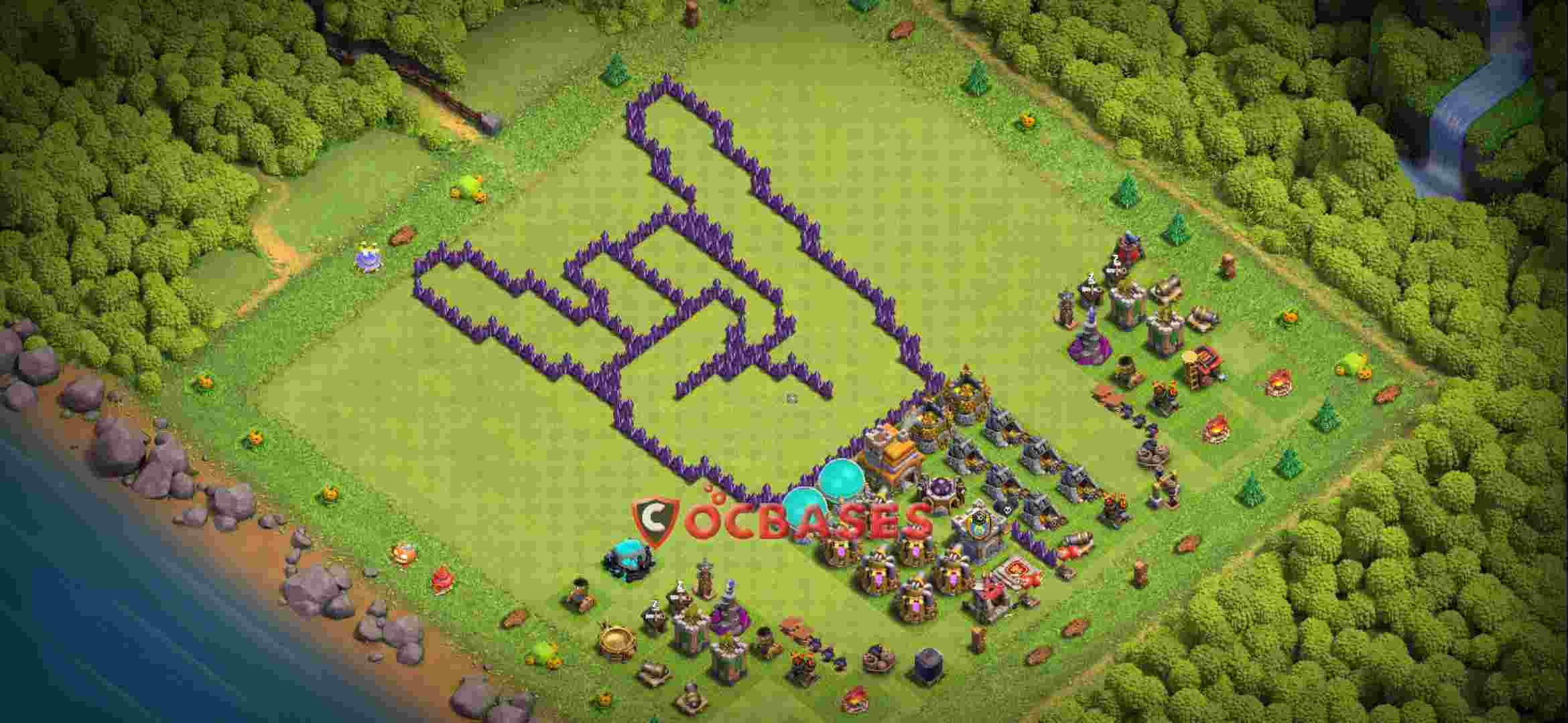 Town Hall 7 Base – Layout id: agg01 base layout