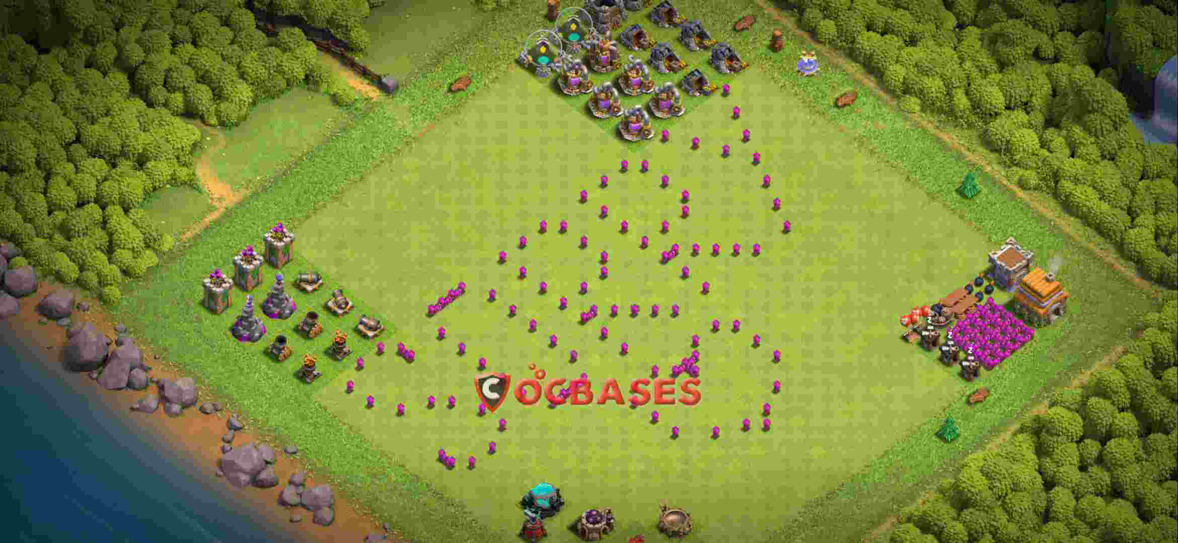 Town Hall 6 Base – Layout id: szyuz base layout