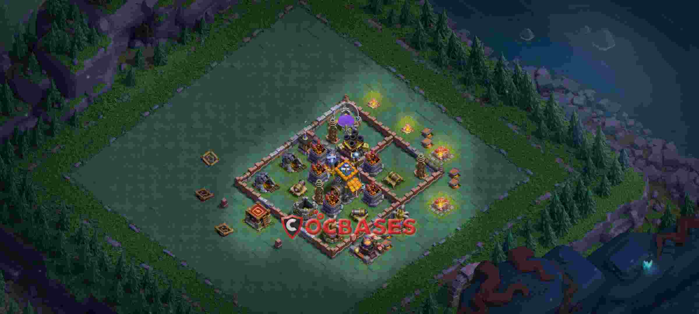 Builder Hall 10 Base -trophy – Layout id: jtunz base layout, image 1