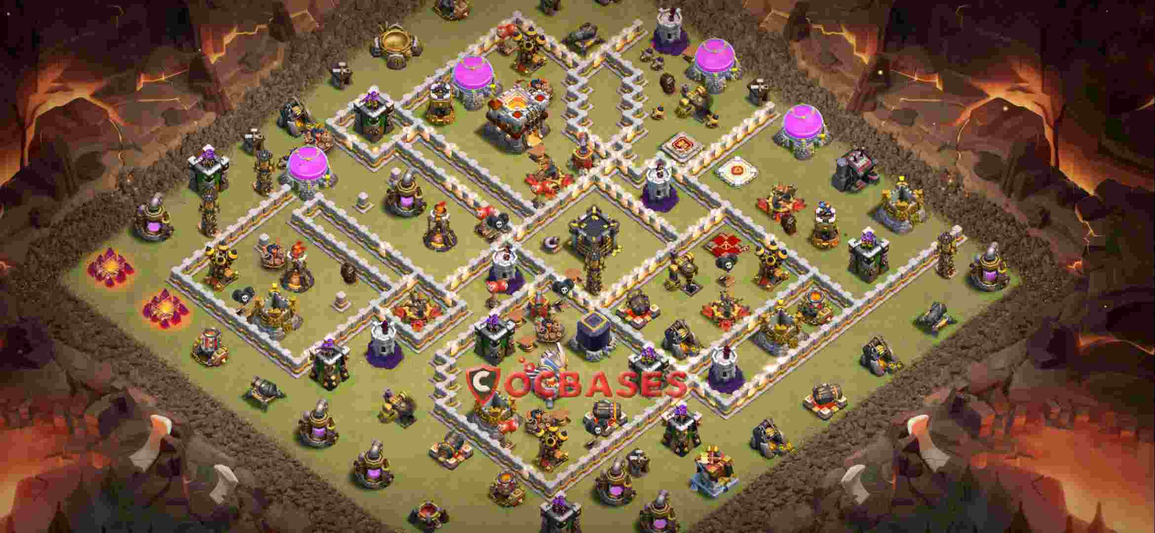 Town Hall 11 Base -war – Layout id: n1g65 base layout