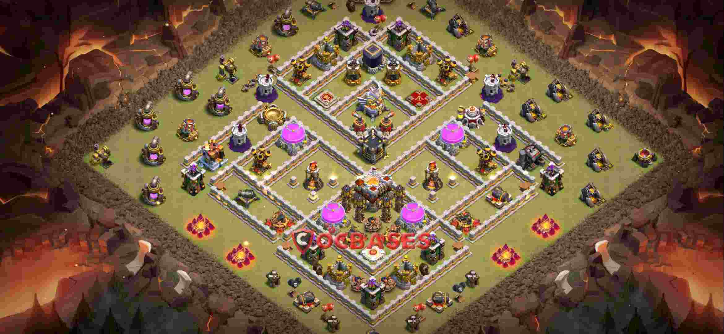 Town Hall 11 Base -war – Layout id: zj04u base layout
