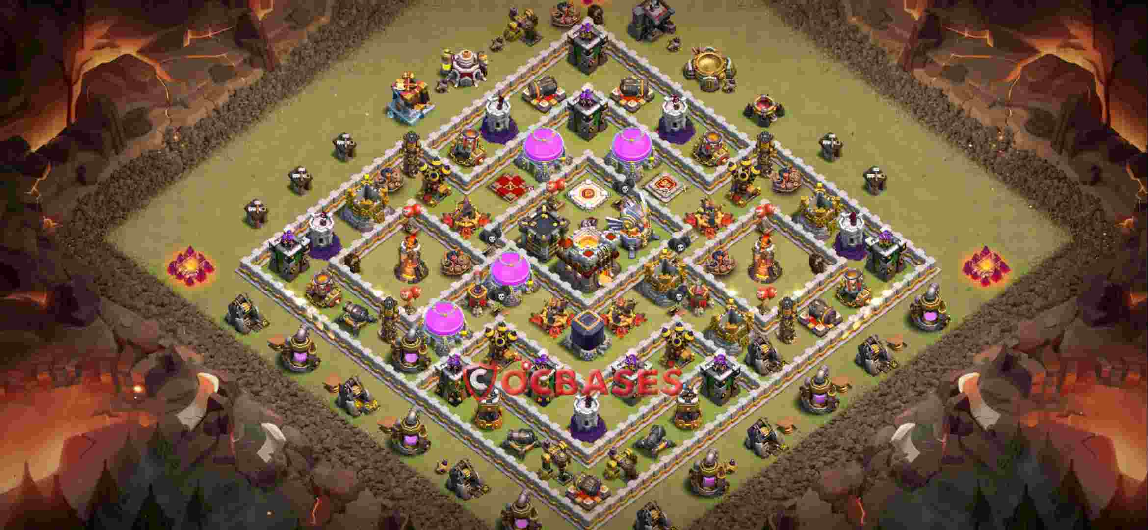 Town Hall 11 Base -war – Layout id: p7ydr base layout