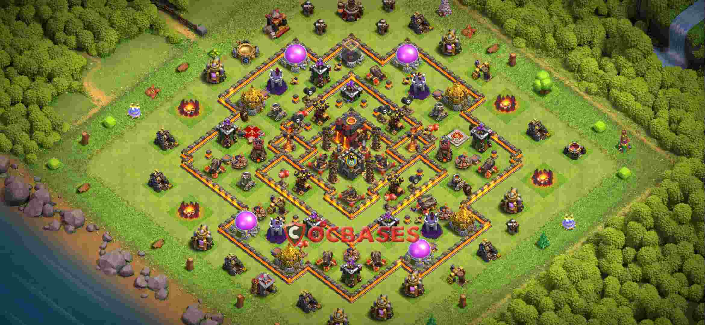 Town Hall 10 Base -farming – Layout id: svv67 base layout