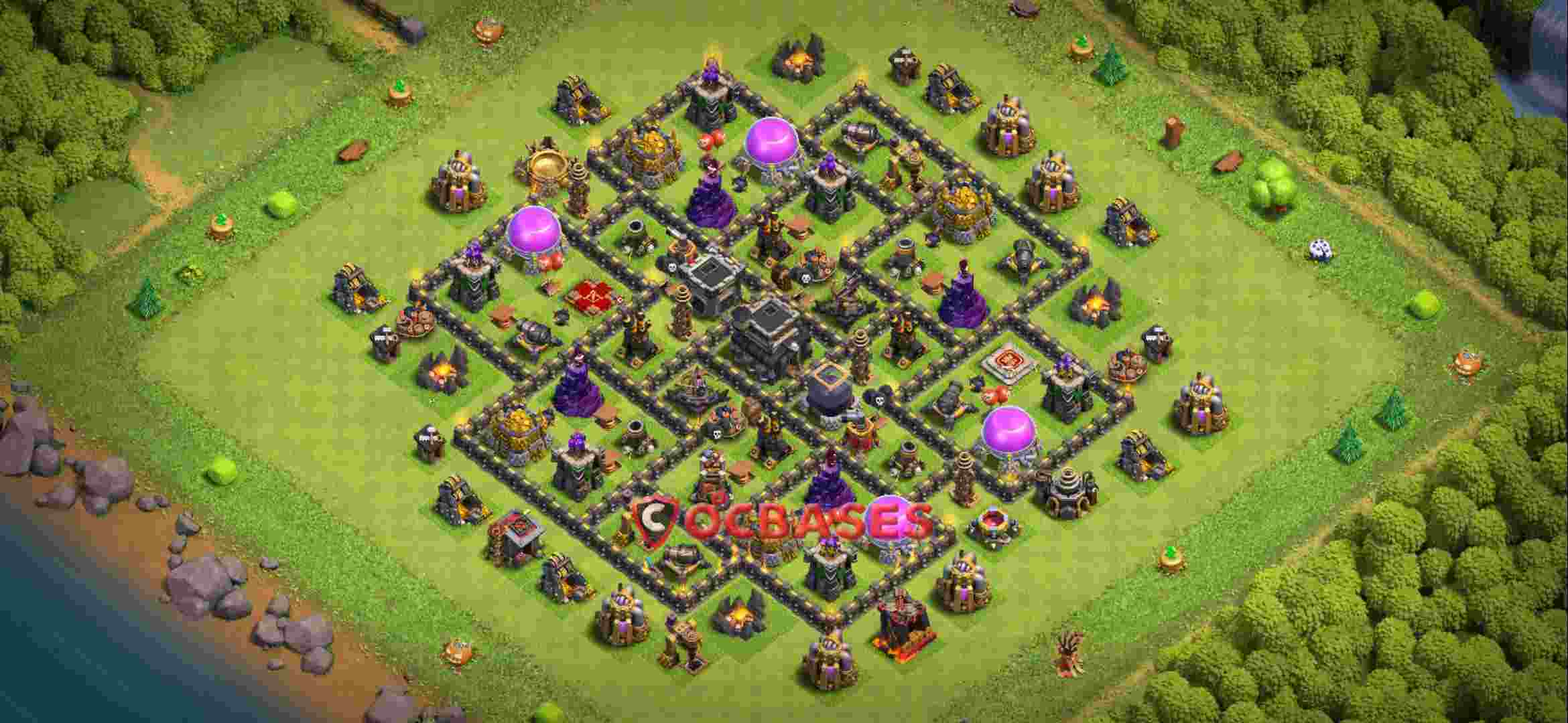 Town Hall 9 Base -farming – Layout id: kh7d2 base layout