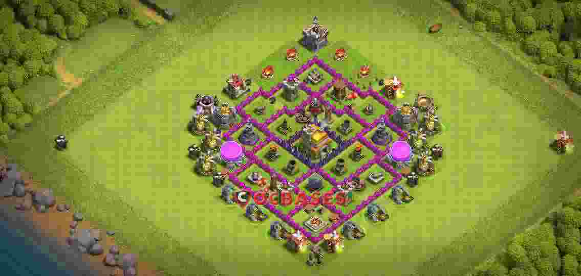 Town Hall 7 Base – Layout id: bkkgs base layout