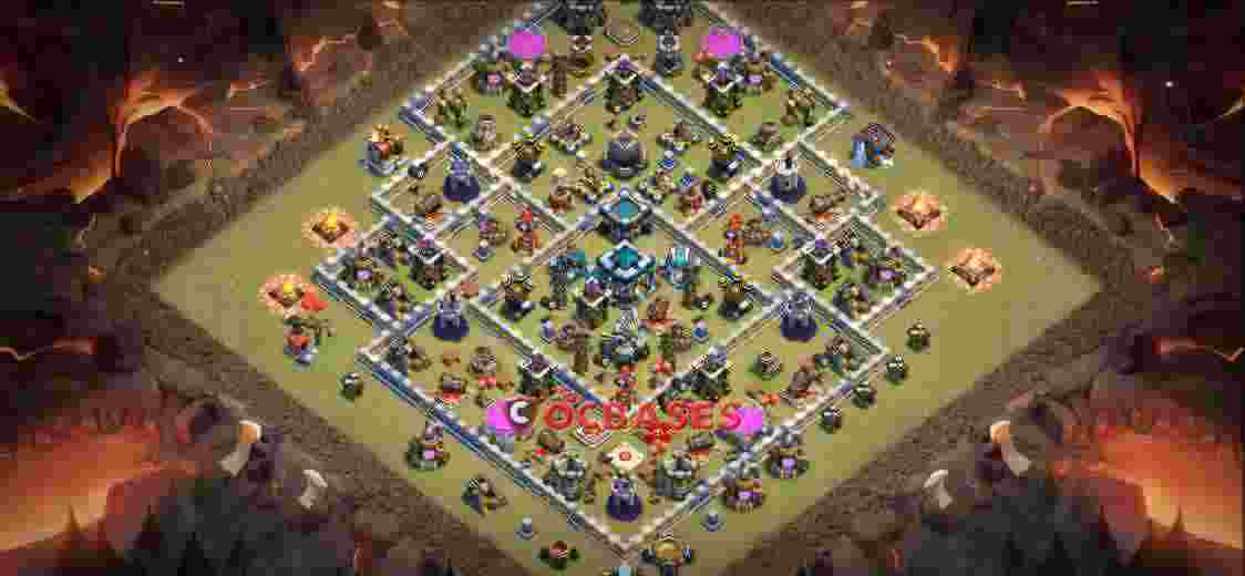 Town Hall 13 Base – Layout id: qcxbz base layout