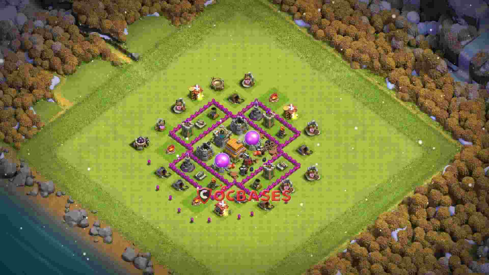 Town Hall 6 Base – Layout id: si5eu base layout