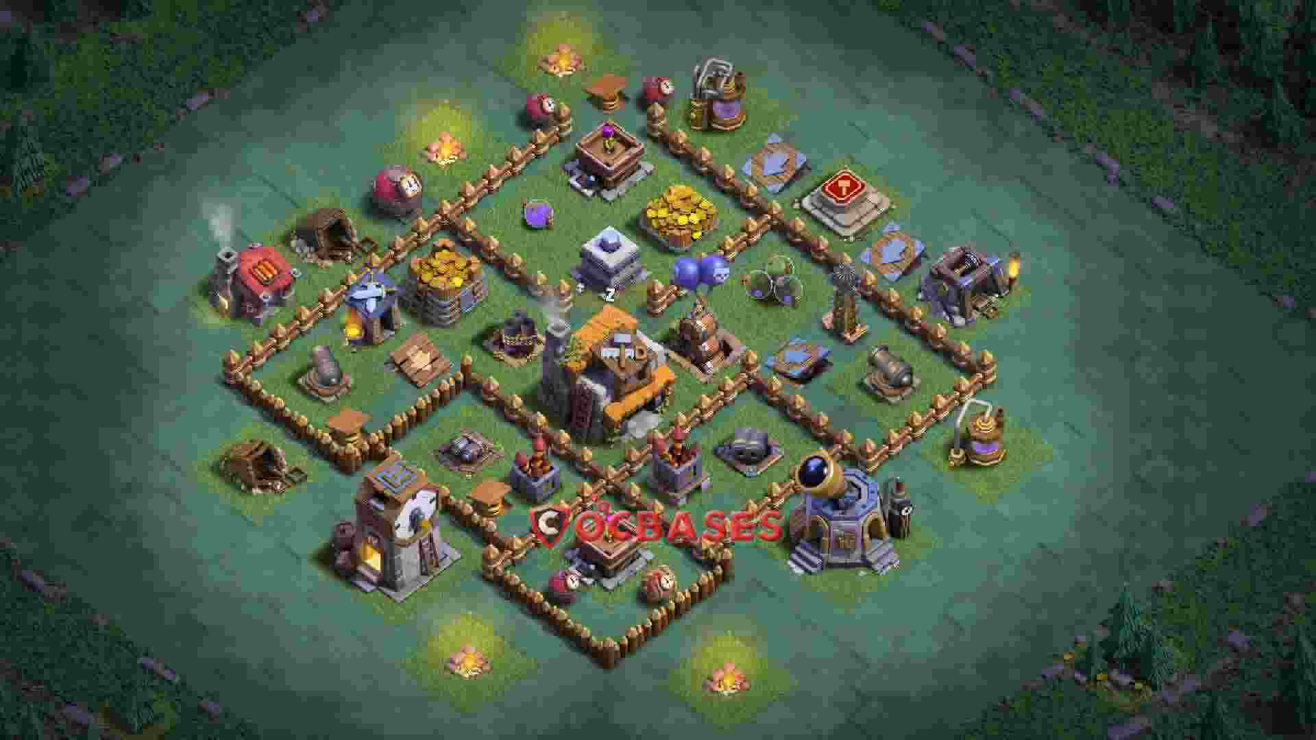 Builder Hall 5 Base – Layout id: 8fild base layout