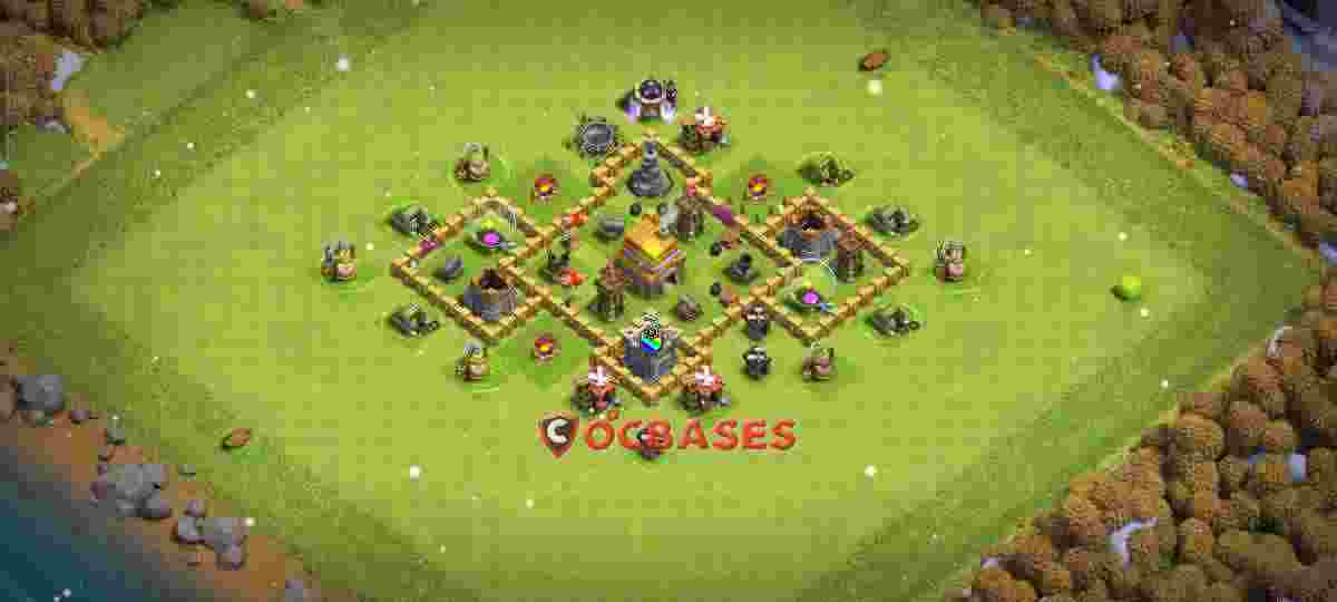 Town Hall 5 Base – Layout id: ouycn base layout