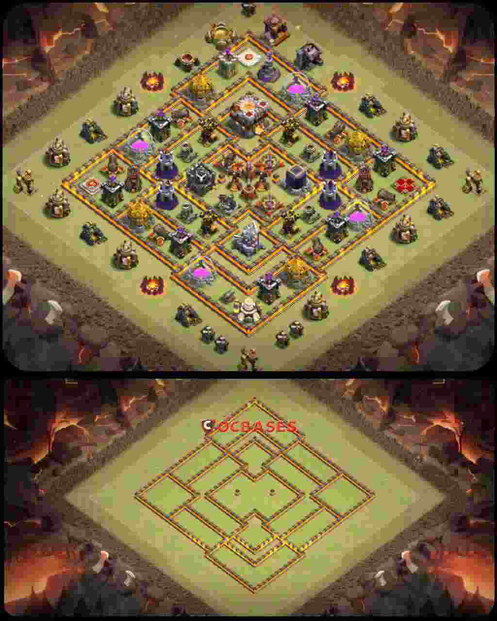 Town Hall 11 Base – Layout id: m2sl9 base layout