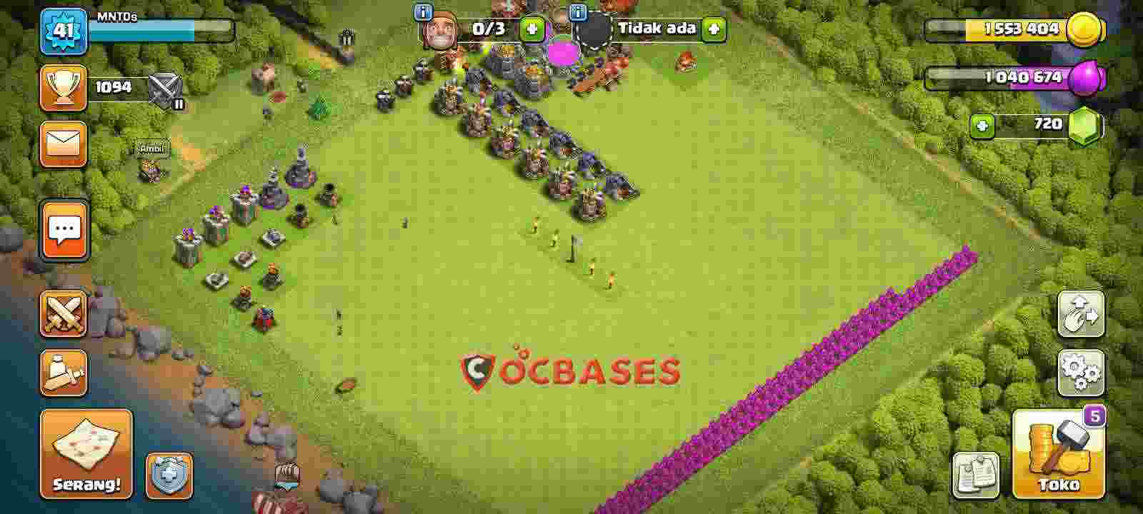 Town Hall 6 Base – Layout id: 7fqpg base layout