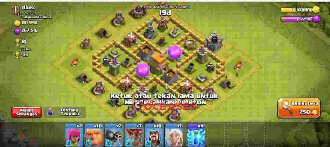 Town Hall 6 Base – Layout id: thmgo base layout