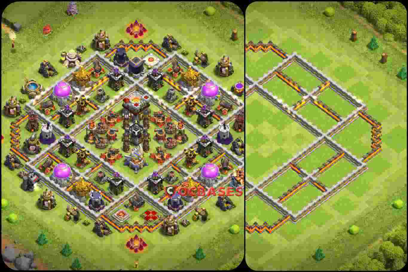 Town Hall 11 Base – Layout id: brdka base layout