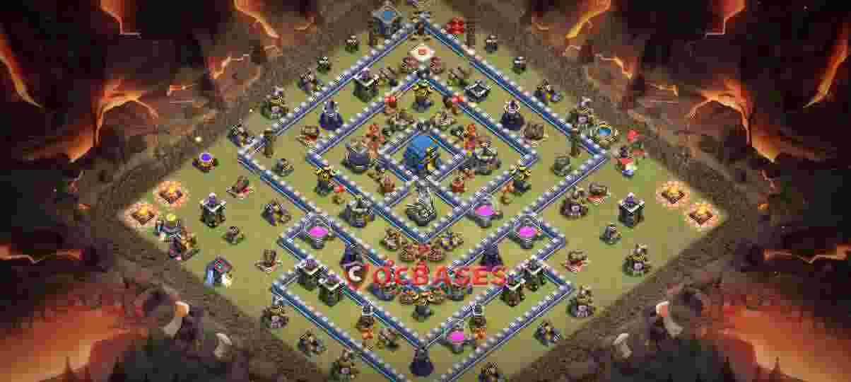 Town Hall 12 Base – Layout id: cn24p base layout