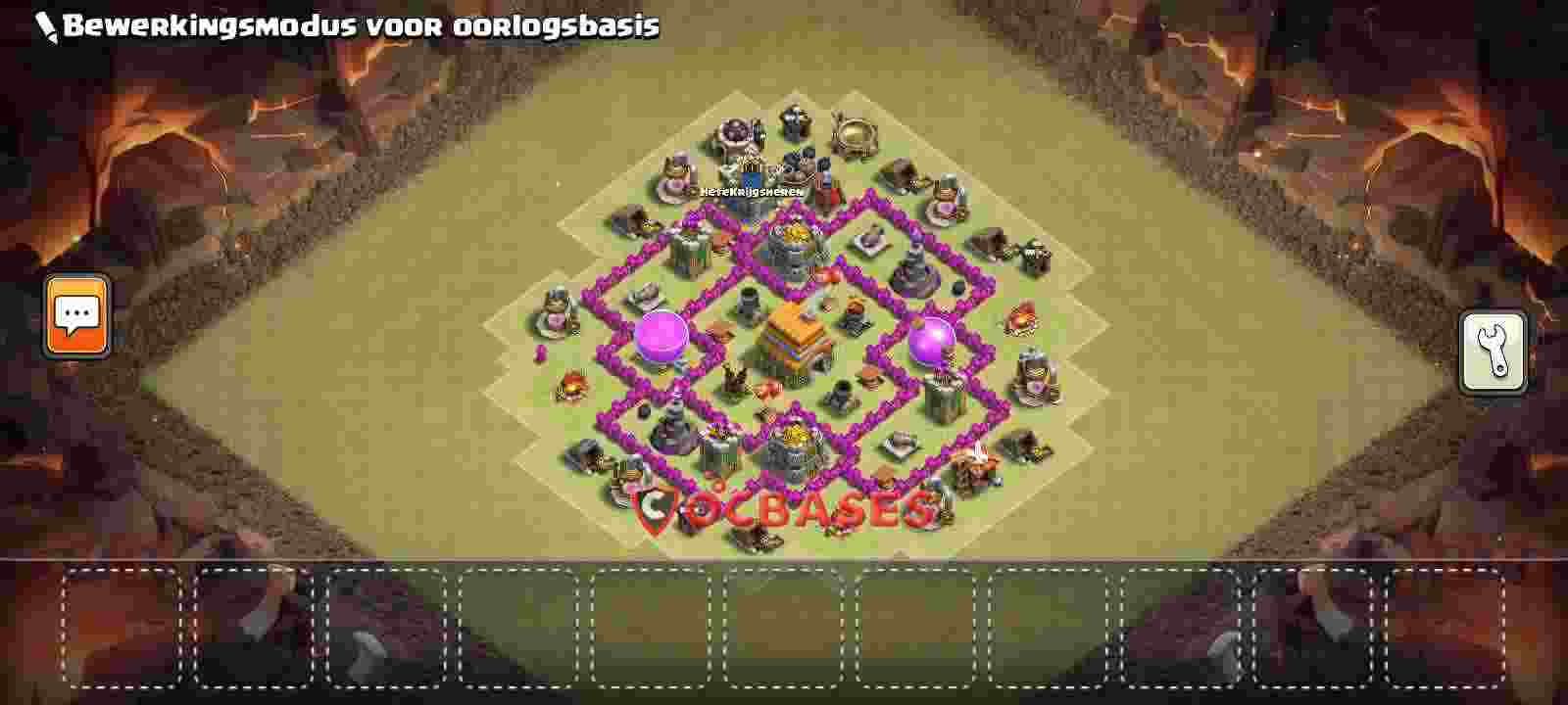 Town Hall 6 Base – Layout id: itzhm base layout