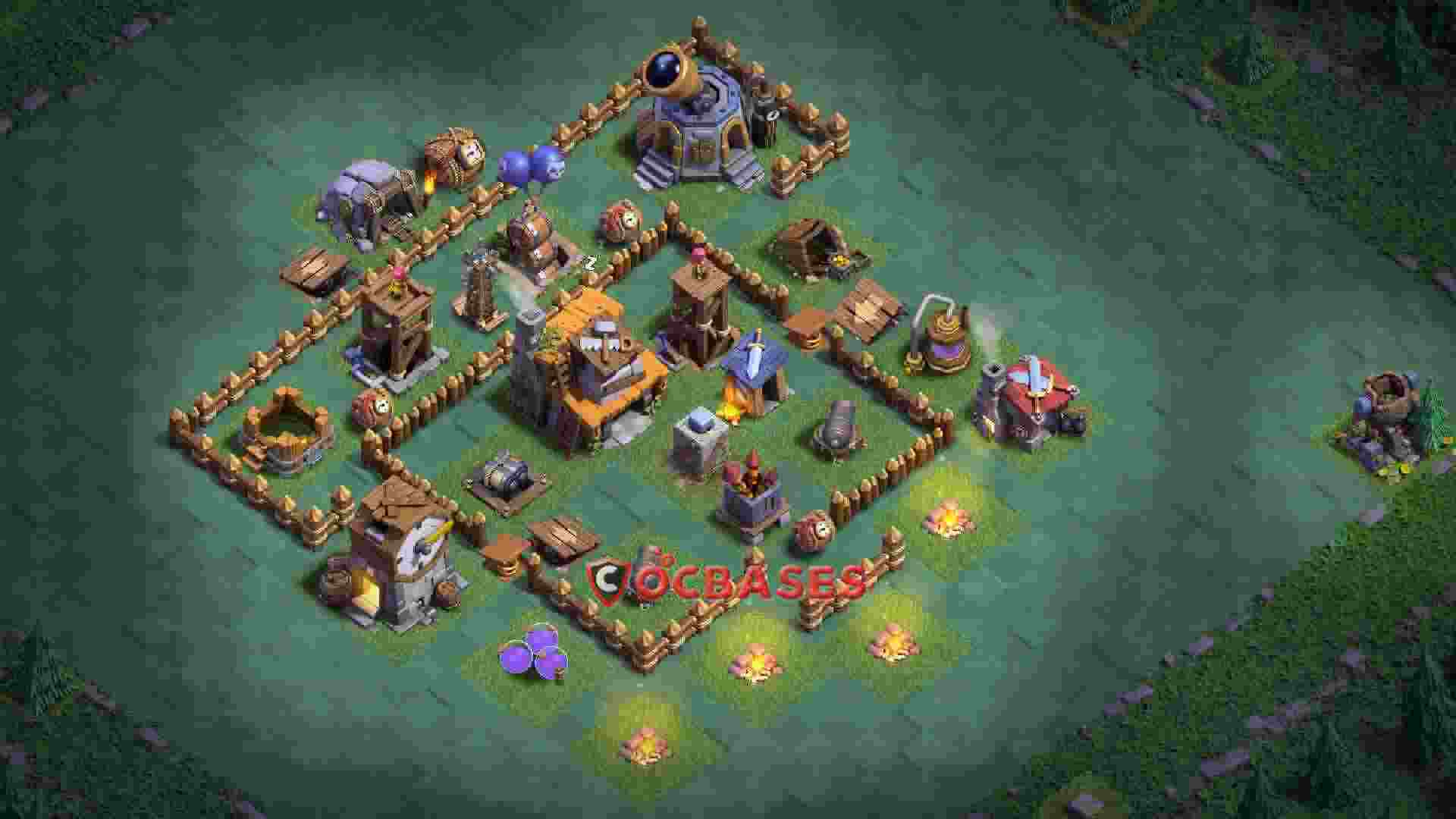 Builder Hall 4 Base – Layout id: qeown base layout