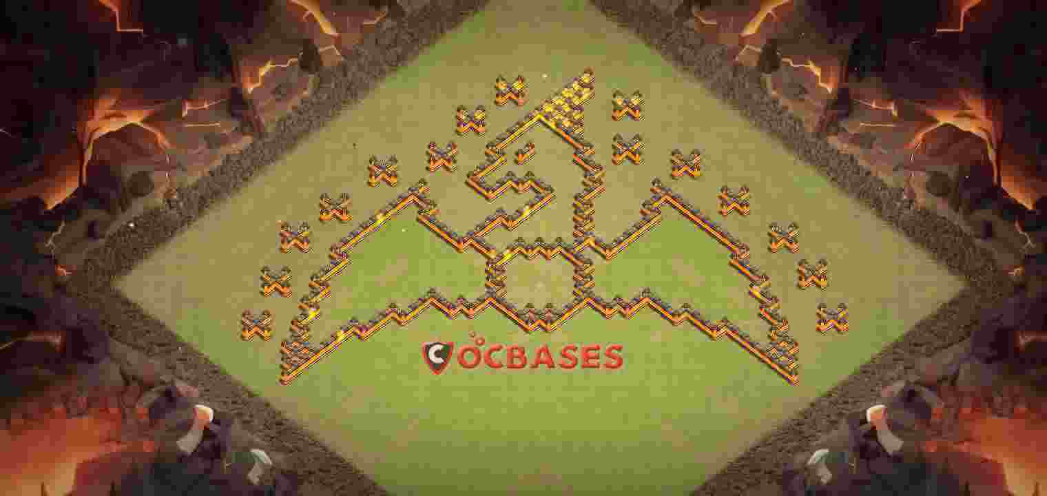 Town Hall 10 Base – Layout id: 2jel0 base layout