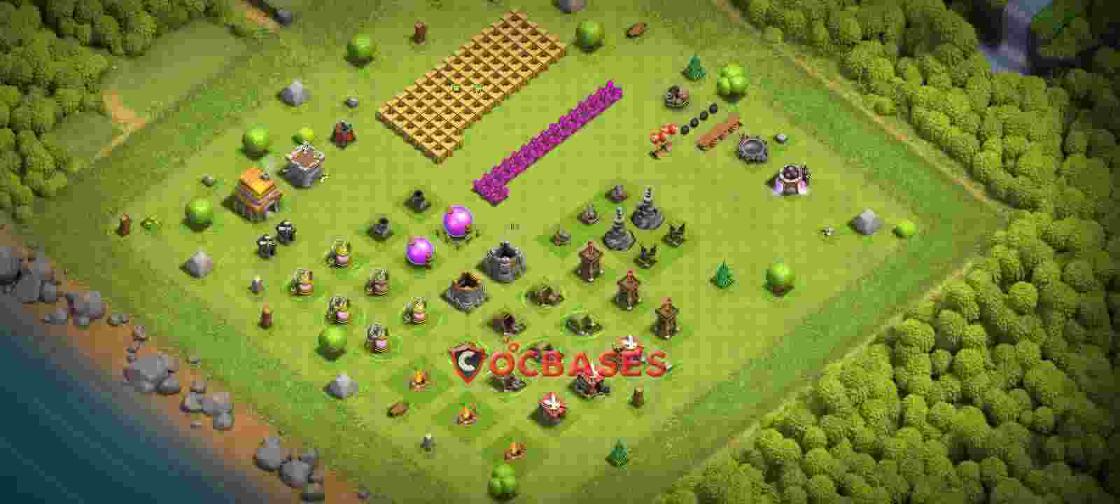 Town Hall 6 Base – Layout id: mepcn base layout