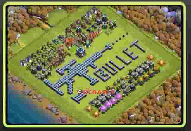 Town Hall 13 Base – Layout id: 14yjv base layout