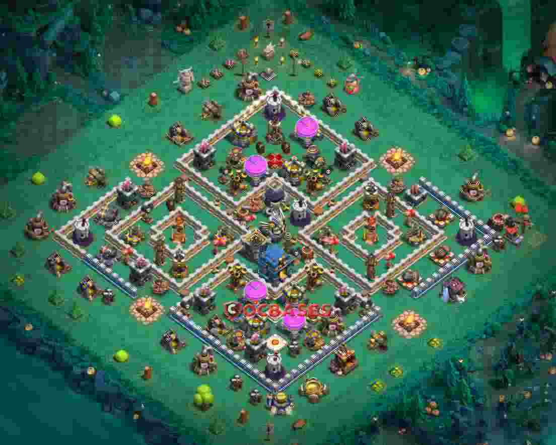 Town Hall 12 Base – Layout id: cy0si base layout