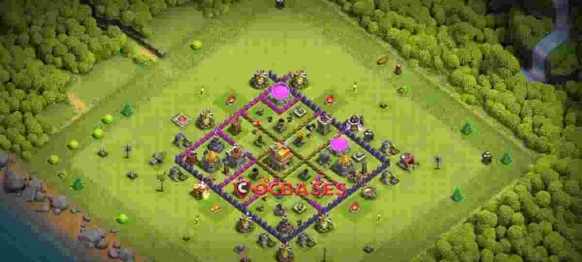 Town Hall 7 Base – Layout id: fwysp base layout