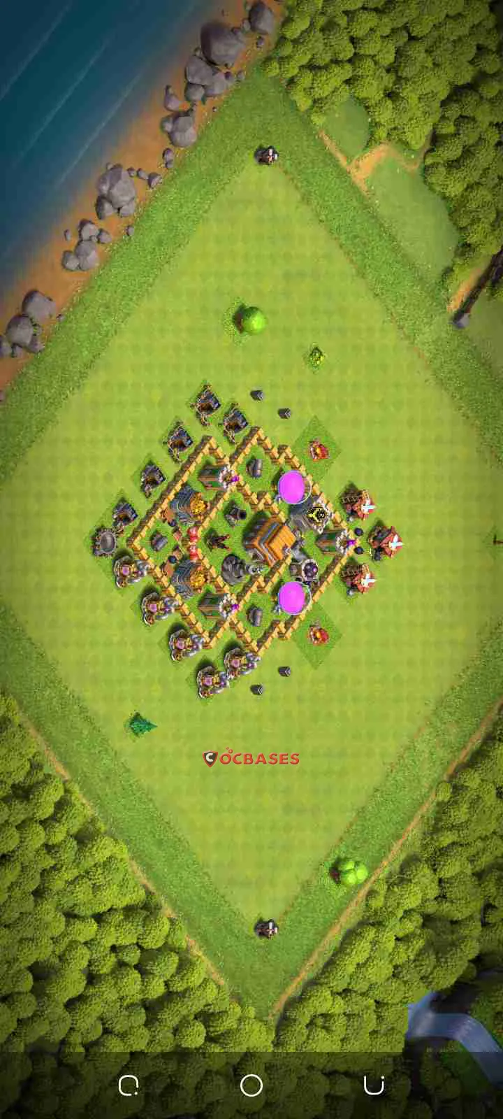 Town Hall 5 Base – Layout id: 7elsv base layout