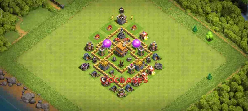 Town Hall 5 Base – Layout id: qacqx base layout