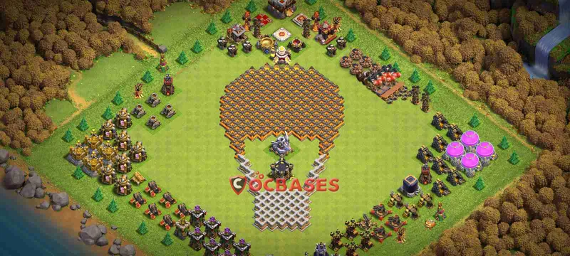 Town Hall 11 Base – Layout id: qlwow base layout