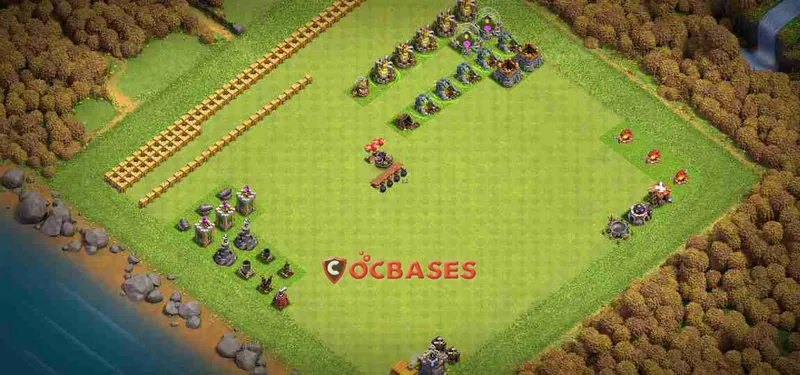 Town Hall 6 Base – Layout id: vmidl base layout