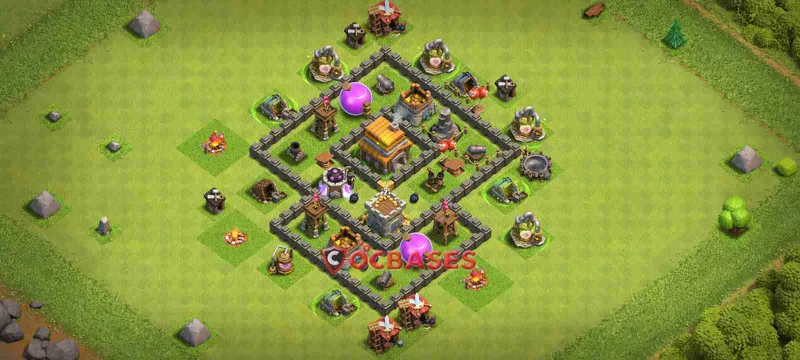 Town Hall 5 Base – Layout id: czc7y base layout
