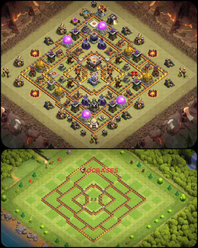 Town Hall 11 Base – Layout id: dws2r base layout