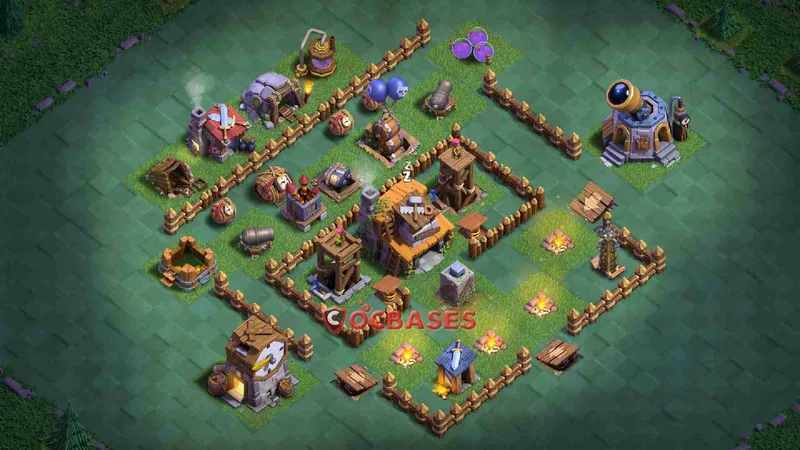 Builder Hall 4 Base – Layout id: dncxa base layout