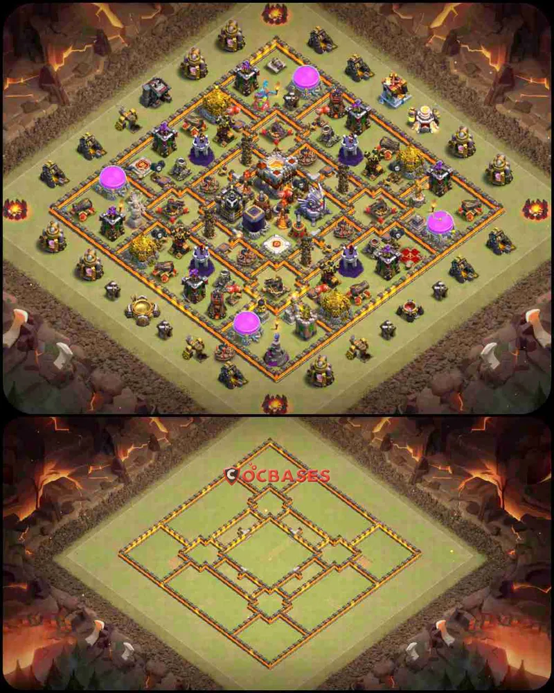 Town Hall 11 Base – Layout id: qxan7 base layout