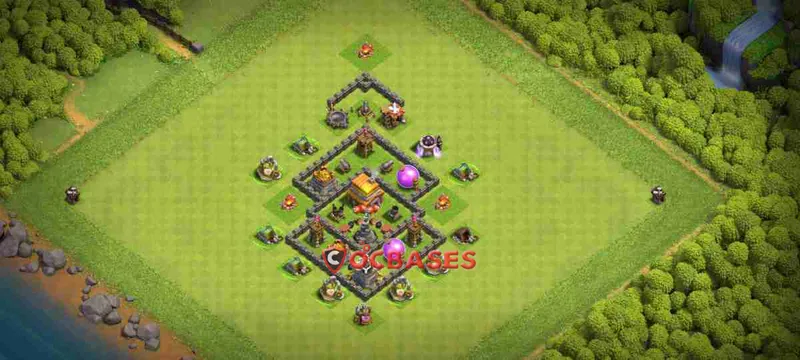 Town Hall 5 Base – Layout id: fs6z4 base layout