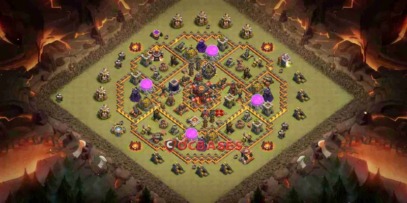 Town Hall 10 Base – Layout id: qx2dh base layout