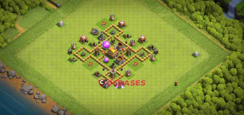 Town Hall 5 Base – Layout id: jivxq base layout