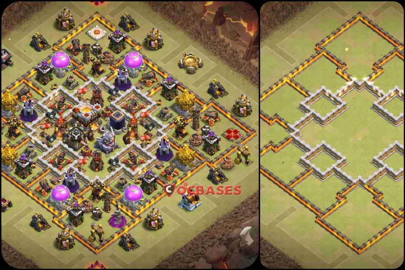 Town Hall 11 Base – Layout id: plabu base layout