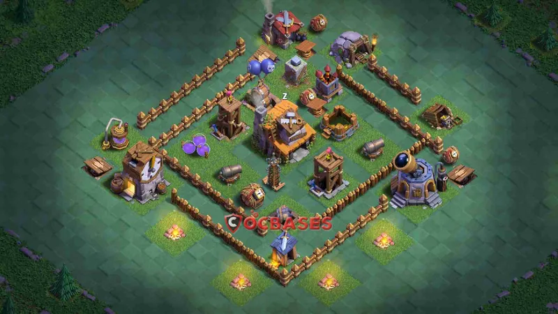 Builder Hall 4 Base – Layout id: pkebe base layout