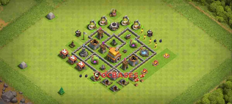 Town Hall 5 Base – Layout id: kiosj base layout