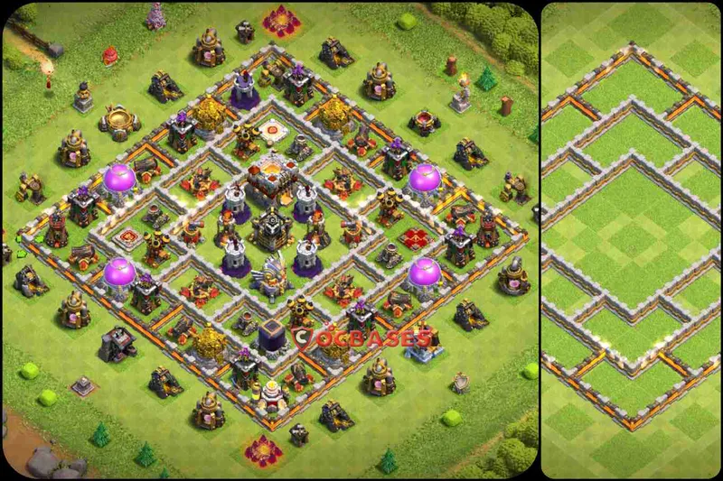 Town Hall 11 Base – Layout id: vsddl base layout