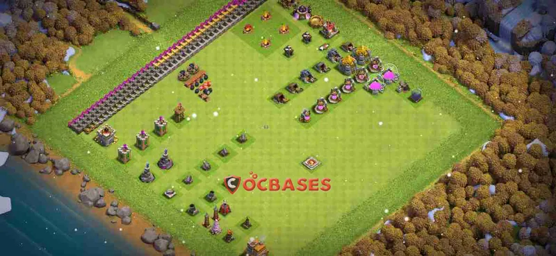 Town Hall 7 Base – Layout id: t3kh5 base layout