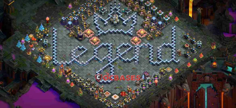 Town Hall 13 Base – Layout id: k14rb base layout