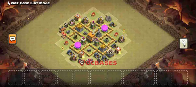 Town Hall 5 Base – Layout id: 12jq0 base layout