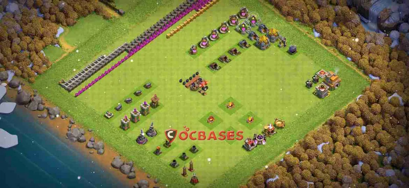 Town Hall 7 Base – Layout id: hpq9a base layout