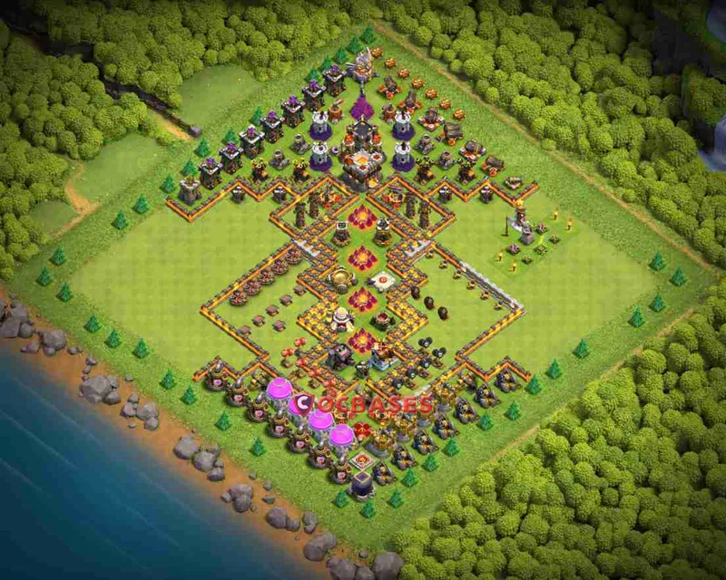 Town Hall 11 Base – Layout id: r4ss7 base layout
