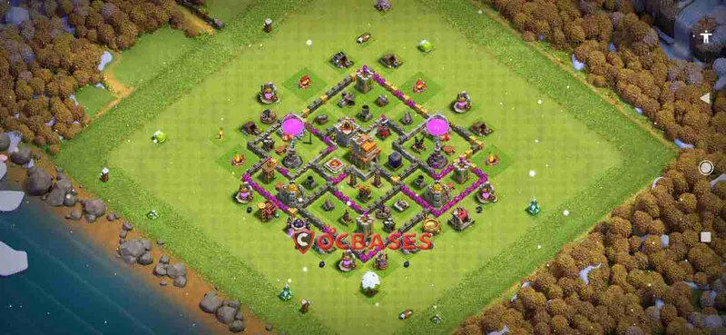 Town Hall 7 Base – Layout id: lgq42 base layout