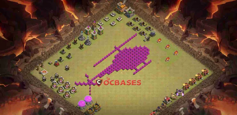 Town Hall 7 Base – Layout id: zv6xl base layout