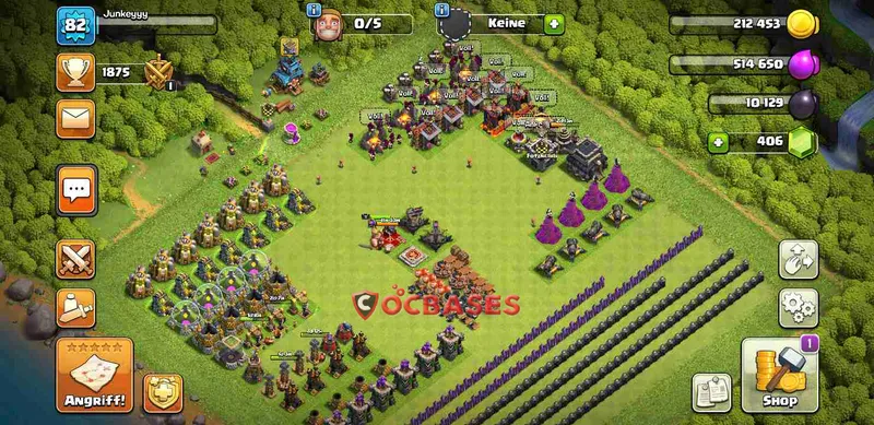 Town Hall 9 Base – Layout id: k269c base layout